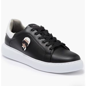 Karl Lagerfeld Karl Head Sneaker in Black